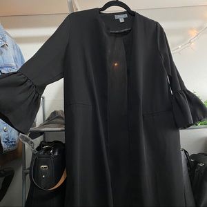 PRIMARK Long Black Dust Jacket